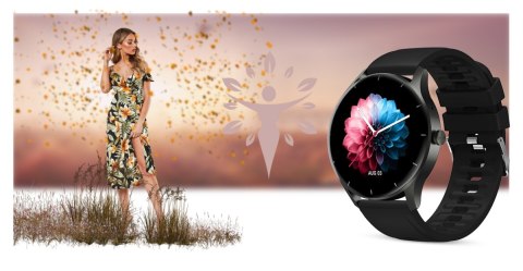 Smartwatch Gravity GT2-2 Czarny