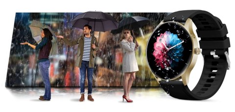 Smartwatch Gravity GT2-3 Złoto-Czarny