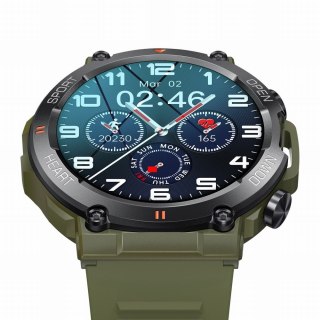 Smartwatch Gravity GT7-3 PRO - Zielono-czarny