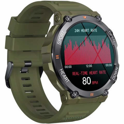 Smartwatch Gravity GT7-3 PRO - Zielono-czarny