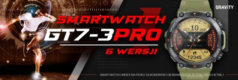 Smartwatch Gravity GT7-3 PRO - Zielono-czarny