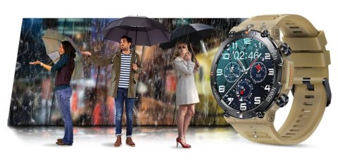 Smartwatch Gravity GT7-4 PRO Piaskowy