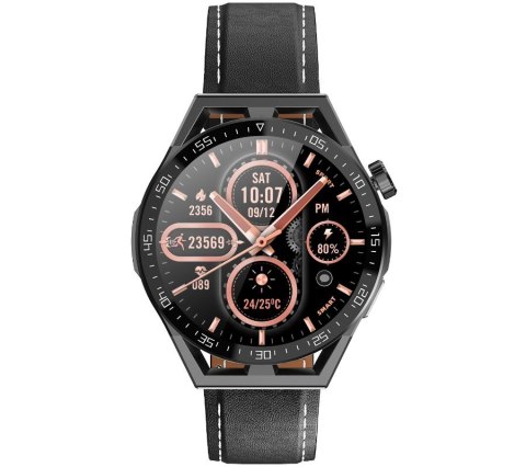 Smartwatch Rubicon RNCE88-1 z wymiennym paskiem silikonowym i skórzanym