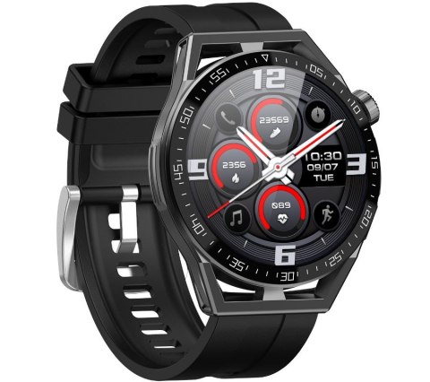 Smartwatch Rubicon RNCE88-1 z wymiennym paskiem silikonowym i skórzanym