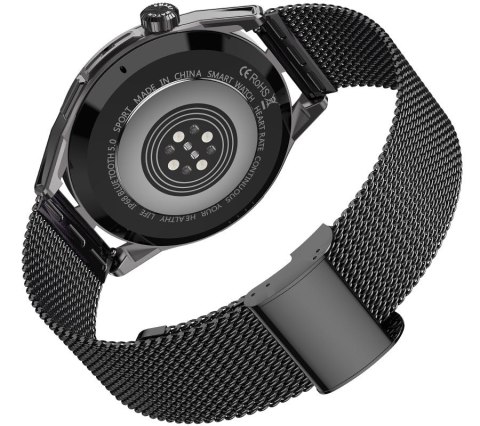 Smartwatch Rubicon RNCE88-2 z bransoletą Mesh i paskiem silikonowym