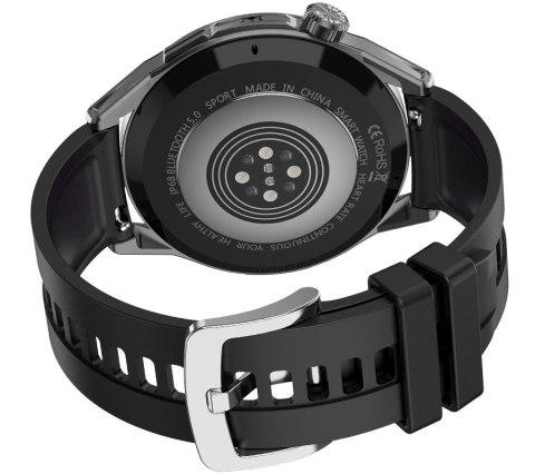 Smartwatch Rubicon RNCE88-2 z bransoletą Mesh i paskiem silikonowym