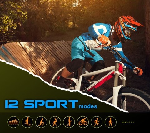Smartwatch Rubicon RNCE88-2 z bransoletą Mesh i paskiem silikonowym