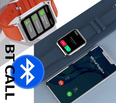 Smartwatch Rubicon RNCE89-3 Złoto-Różowy z pomiarem temperatury