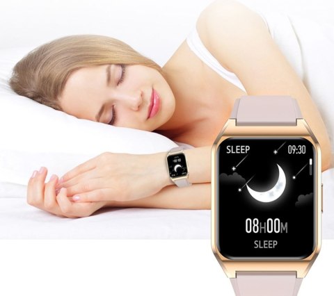 Smartwatch Rubicon RNCE89-3 Złoto-Różowy z pomiarem temperatury