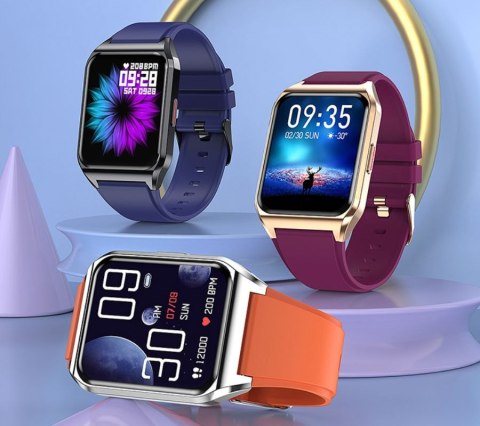 Smartwatch Rubicon RNCE89-3 Złoto-Różowy z pomiarem temperatury