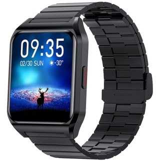 Smartwatch Rubicon RNCE89 Black Metal - Nowoczesny i stylowy
