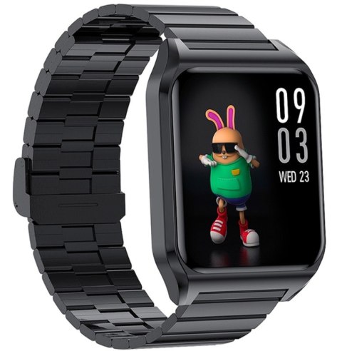 Smartwatch Rubicon RNCE89 Black Metal - Nowoczesny i stylowy
