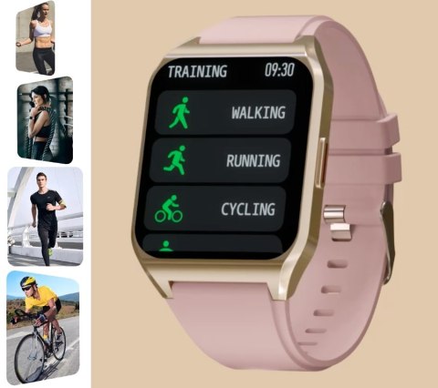 Smartwatch Rubicon RNCE89 Black Metal - Nowoczesny i stylowy