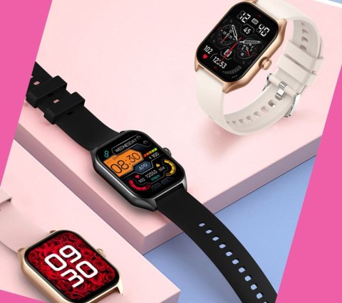 Smartwatch Rubicon RNCF03-1 z parcianym paskiem