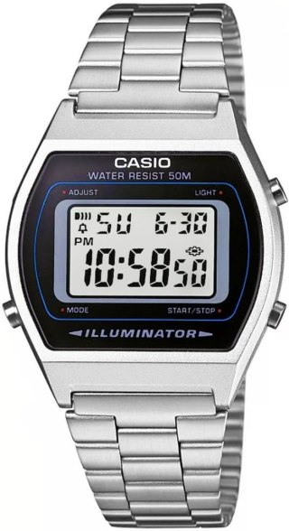 Zegarek Casio B640WD-1AVEF Unisex Vintage Stal + BOX