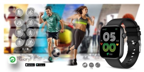 Smartwatch Damski Gravity GT3-3 Czarny - Czarny