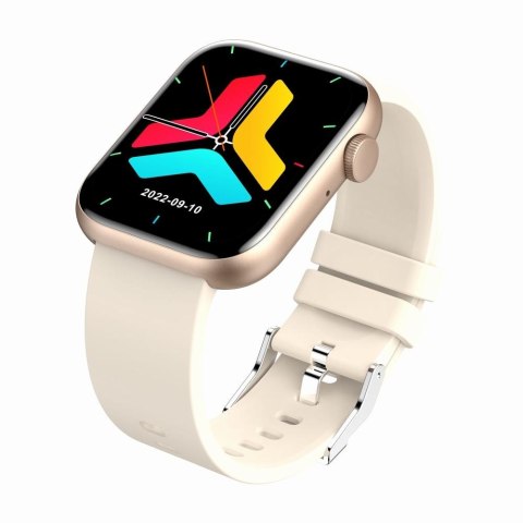 Smartwatch Damski Gravity GT3-6 Różowe Złoto-Ecru