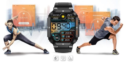 Smartwatch Gravity GT6-1 z ekranem 1,96"