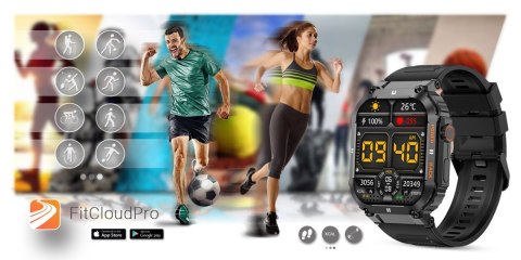 Smartwatch Gravity GT6-1 z ekranem 1,96"