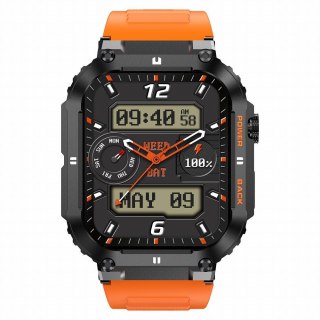Smartwatch Gravity GT6-3 - Pomarańczowy pasek