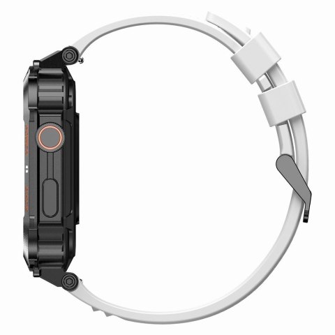 Smartwatch Gravity GT6-8 Czarny z białym paskiem