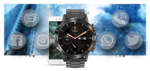 Smartwatch Gravity GT9-2 z bransoletą