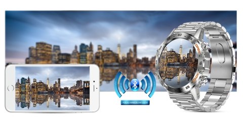 Smartwatch Gravity GT9-3 Srebrny