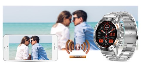 Smartwatch Gravity GT9-3 Srebrny