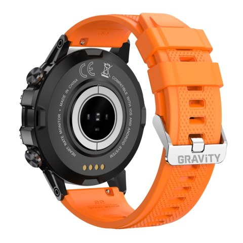 Smartwatch Gravity GT9-4 Pomarańczowy