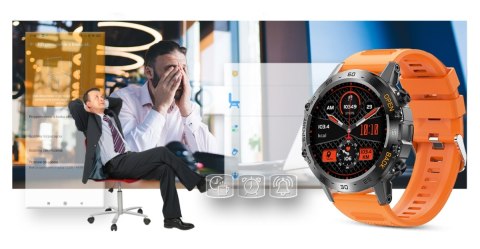 Smartwatch Gravity GT9-4 Pomarańczowy