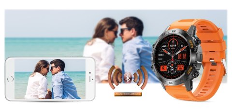 Smartwatch Gravity GT9-4 Pomarańczowy
