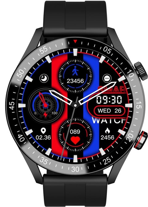 Smartwatch Męski Gravity GT4-1 Czarny