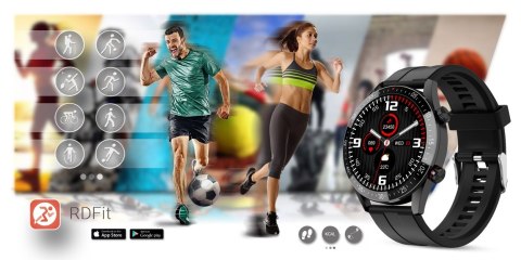 Smartwatch Męski Gravity GT4-1 Czarny