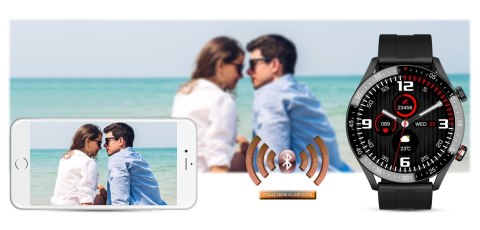 Smartwatch Męski Gravity GT4-1 Czarny