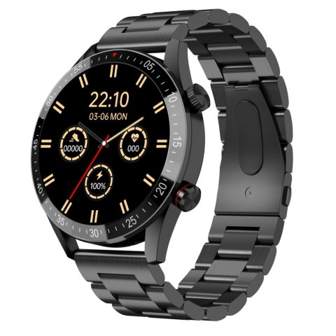 Smartwatch Męski Gravity GT4-2 Czarna Bransoleta