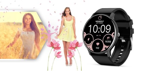 Smartwatch Giewont GW120-2 Pro SmartCall Czarny