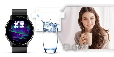 Smartwatch Giewont GW120-2 Pro SmartCall Czarny