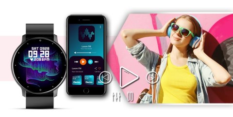 Smartwatch Giewont GW120-2 Pro SmartCall Czarny