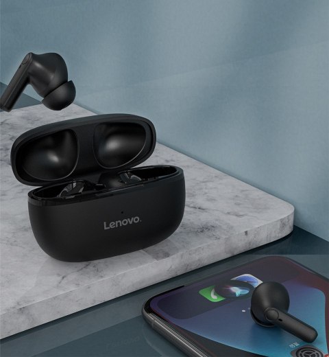 Bezprzewodowe słuchawki douszne LENOVO HT05 Czarne