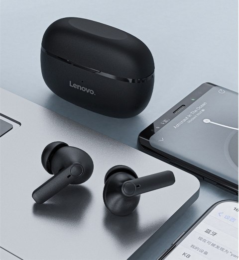 Bezprzewodowe słuchawki douszne LENOVO HT05 Czarne