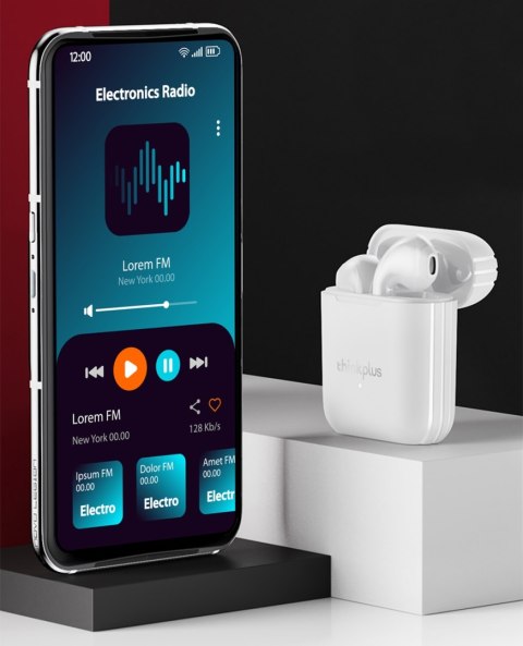 Słuchawki Bezprzewodowe Lenovo Thinkplus LivePods LP2 Białe