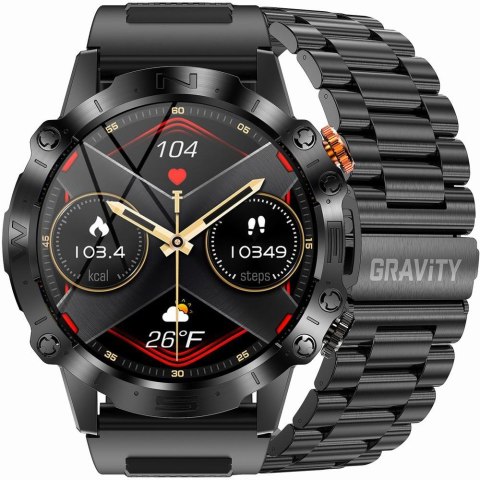 Smartwatch Gravity GT20-1 AMOLED z Bransoletą