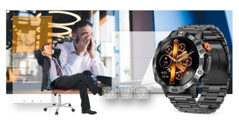 Smartwatch Gravity GT20-1 AMOLED z Bransoletą