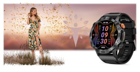 Smartwatch Gravity GT20-1 AMOLED z Bransoletą