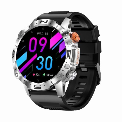 Smartwatch Gravity GT20-2 Srebrny AMOLED