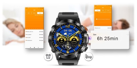 Smartwatch Gravity GT20-5 AMOLED Moro