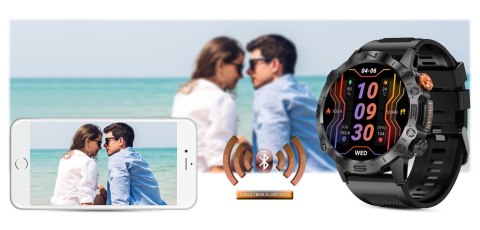 Smartwatch Gravity GT20-5 AMOLED Moro