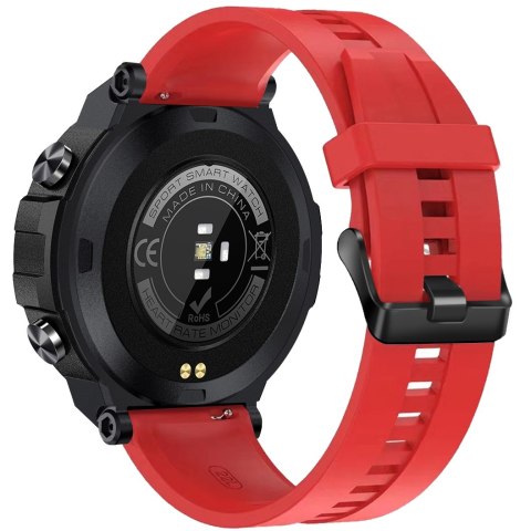 Smartwatch Gravity GT8-5 Czarno-Czerwony