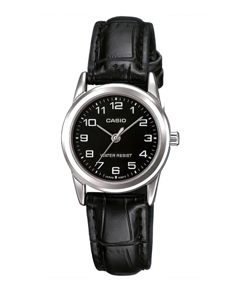 Zegarek Damski Casio LTP-V001L-1BUDF na Czarnym Pasku
