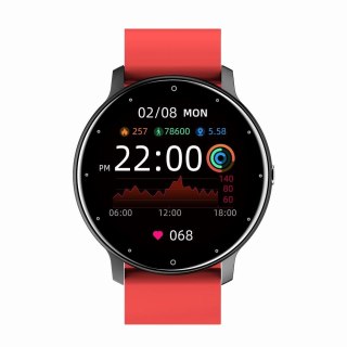 Smartwatch Damski Gravity GT1-10 Czarny/Czerwony